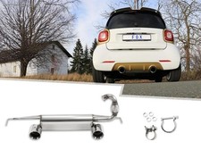 FOX Sportivo Smart Fortwo 3 Brabus 109PS Tipo 453 Ogni 100mm Tondo Doppia Parete