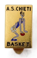 distintivo spilla basket pallacanestro A.S. Chieti picchiani barlacchi