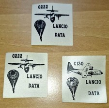 Adesivi lancio paracadutisti