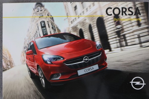 Opel corsa manuale uso - manuale, e