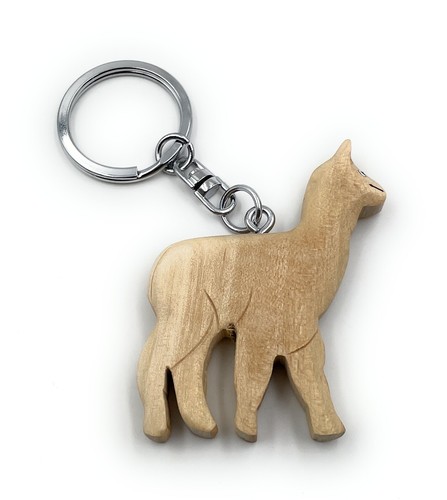 Handmade legno portachiavi - legno,