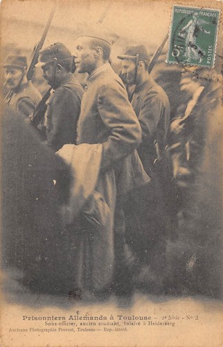 Cpa prisonniers allemands - cpa,