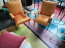 Coppia di poltrone anni '60