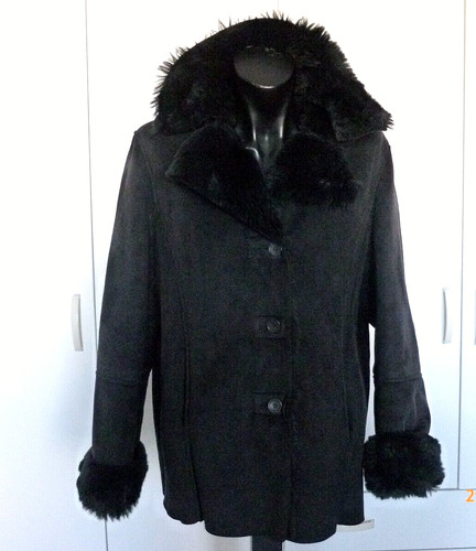 Montone donna giaccone nero - donna,