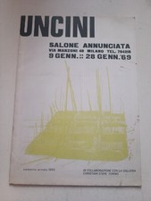 Giuseppe uncini salone annunciata 1969