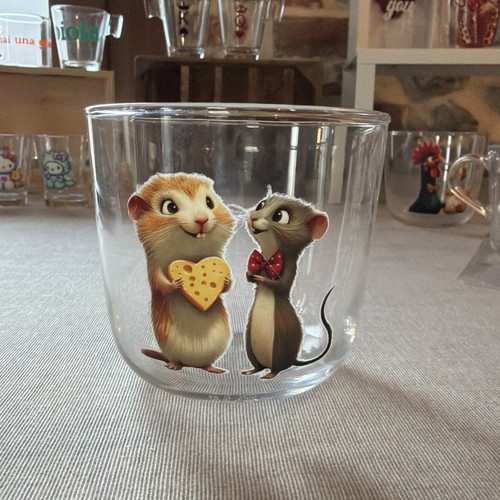 Bicchiere porta vaso fiori - bicchiere,