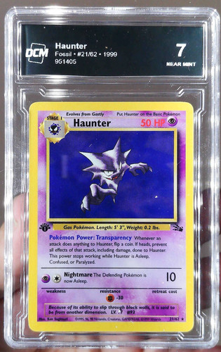 1999 pokemon fossil haunter - -1999,