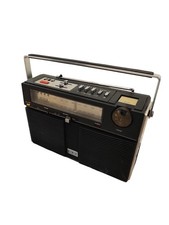 YORX Stereo Radio AM/FM Registratore Cassette Retro Design Collezione Anni 70/80