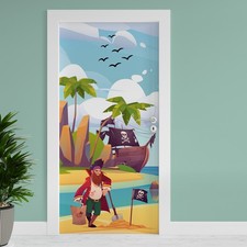 Pellicola per porta "Pirati"