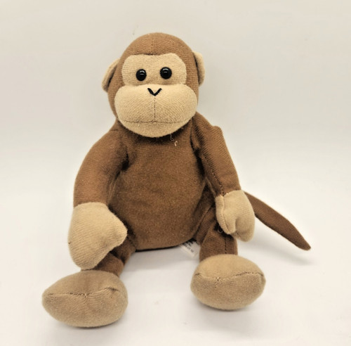 Peluche scimmia marrone