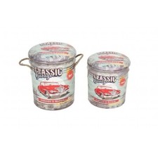 SET DI 2 POUF CONTENITORE