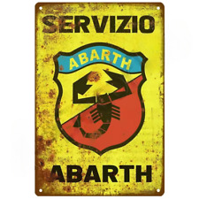 Insegna Targa Vintage Abarth