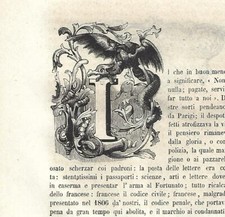 Antique 1858 CHAPOLETTER I