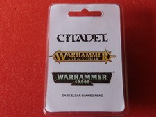 Warhammer 40k Dark Eldar Clawed Deend nuovo Finecast WH40K Drukhari nuovo con scatola fuori produzione GW