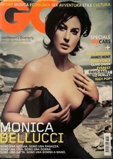 MONICA BELLUCCI GQ Magazine Italia November 2006 JAMES HUNT Liz Hurley OWEN
