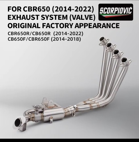 Scarico completo per cb650f - completo,