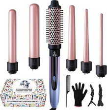 Curling Iron Set, 6 in 1 Hair