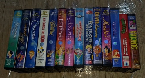 Classici disney lotto vhs - 12,