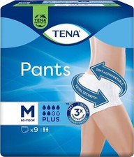 4 BUSTE DI TENA PANTS PLUS TG. M DA 9 PEZZI MEDIUM