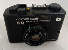 Macchina Fotografica Bencini Comet 635 Electronic Minicompact Fotocamera Rara