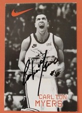 Carlton myers autografo - carlton,