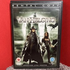 Van Helsing, DVD Video, RENTAL COPY, Vintage Film, Classic, Retro, Hugh Jackman