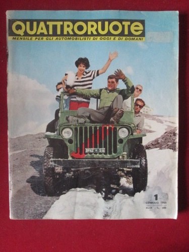 Quattroruote 1960 facel veha - quattroruote, 1