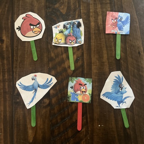 Set pupazzi angry birds rio - 6,