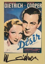 MARLENE DIETRICH autografo