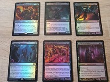LOTTO CARTE MAGIC 6 FOIL rare