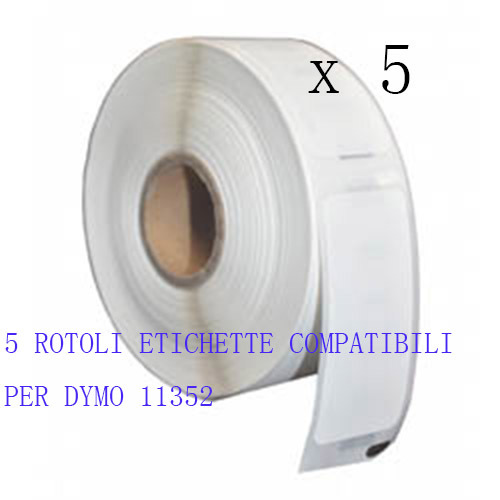 Rotoli etichette per - etichette, dymo