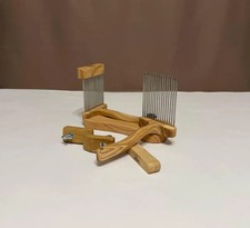 Set Pettini Lana Cenere: Denti