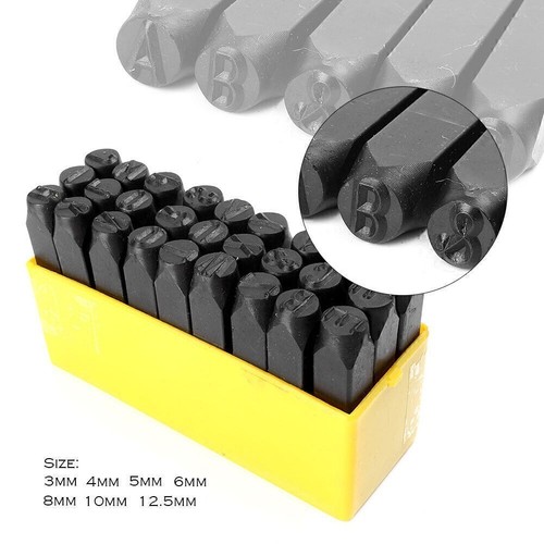 Set punzoni lettere 3mm-12,5mm