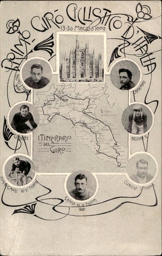 Cartolina postcard ciclismo - cartolina,