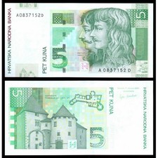 CROATIA 5 Kuna 2001 - UNC -