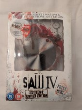 Saw IV 4 Extreme Limited Edition With Spinning Saw & Exclusive Collectable Comic