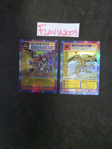 Carte digimon 1999 bandai - digimon,