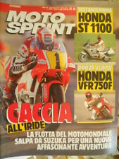 Motosprint 12 1990 Test Honda ST 1100 - Tes Honda VFR 750F