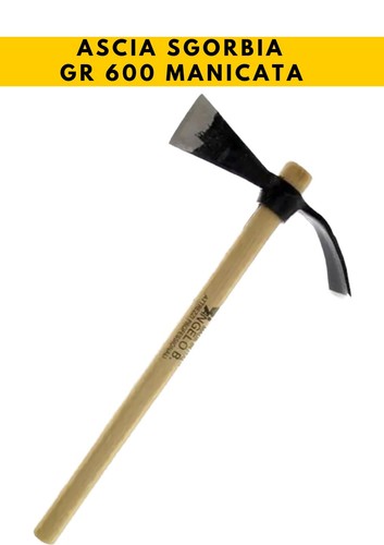 Ascia sgorbia 600 manicata - 600,