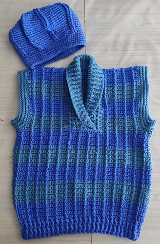 Gillet bimbo misto lana con - misto,