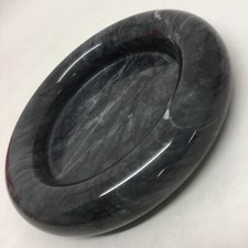 SUPER UP&UP - VINTAGE ORIGINALE MARMO CARRARA SVUOTA TASCA CENTROTAVOLA ANNI 70