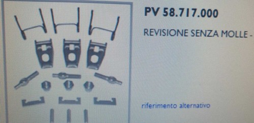 Kit revis senza - molle, x