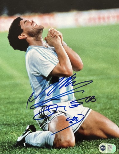 Diego maradona signed 10x8 - signed,