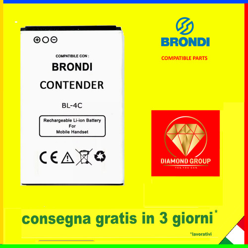 Batteria pila brondi contender - pila,