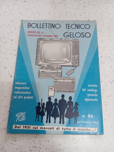 Bollettino tecnico geloso - bollettino,