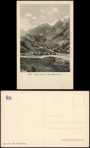Prali veduta del luogo - prali, con