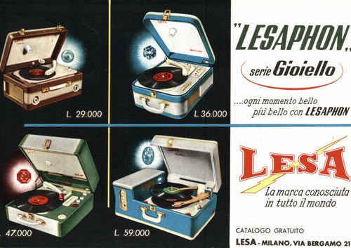 Giradischi lesa - giradischi, "lesa"