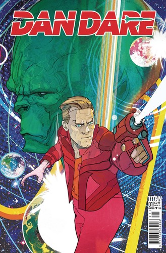 Dan dare titan comics - dan,