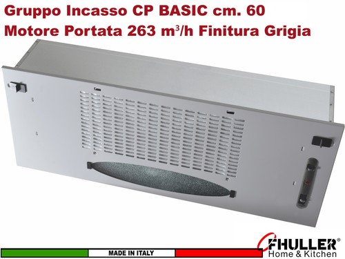 Cappa gruppo incasso - cappa,