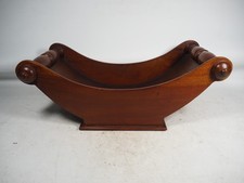 Vintage wooden cheese coaster - vintage,